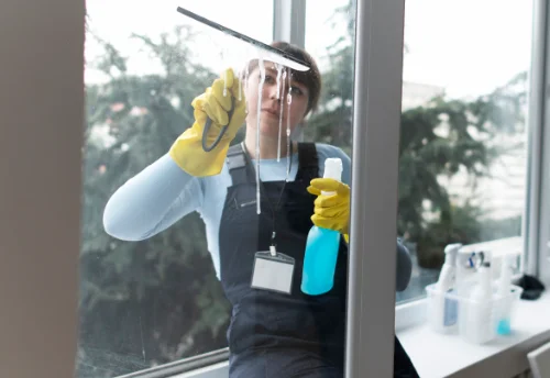 Nettoyage de vitres intérieures et extérieures à Étueffont